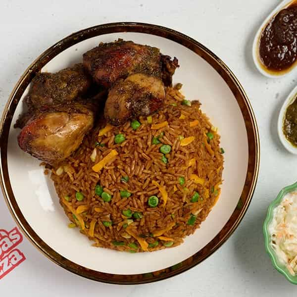 Jollof Rice & Chicken image